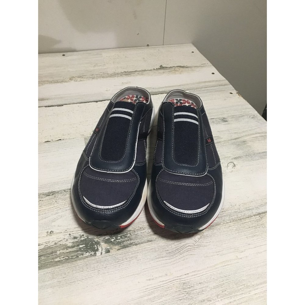 Ked’s Savvy Mule blue white slip on woman’s shoe size 8.5